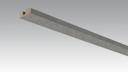 Vorschaubild MEISTER Meistercell-ummantelte Profile Vierkant-Deckenabschlussleiste 2380 x 15 x 40 mm 20105 Vlies grau