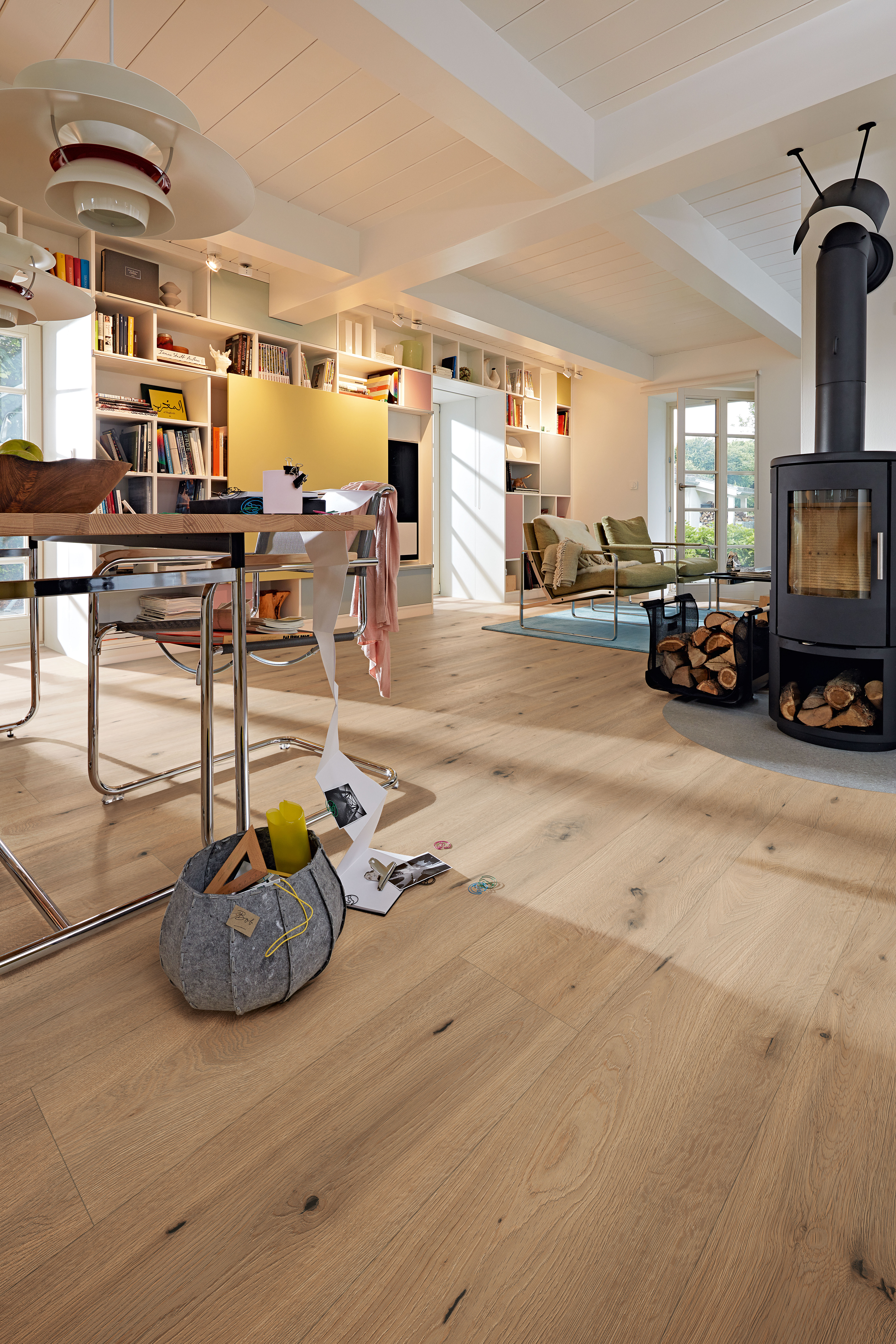 MEISTER Laminatboden MeisterDesign. laminate LL 150 / LL 150 S 6843 Feldeiche hell Natural Wood-Struktur