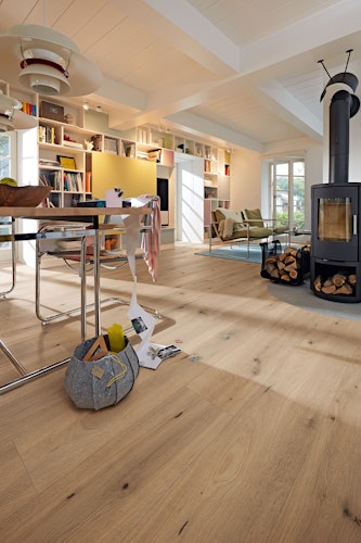 MEISTER Laminatboden MeisterDesign. laminate LL 150 / LL 150 S 6843 Feldeiche hell Natural Wood-Struktur