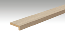 Vorschaubild MEISTER Echtholzfurnier-ummantelte Profile Winkelabdeckleiste 2380 x 22 x 60 mm 20143 Eiche weiß