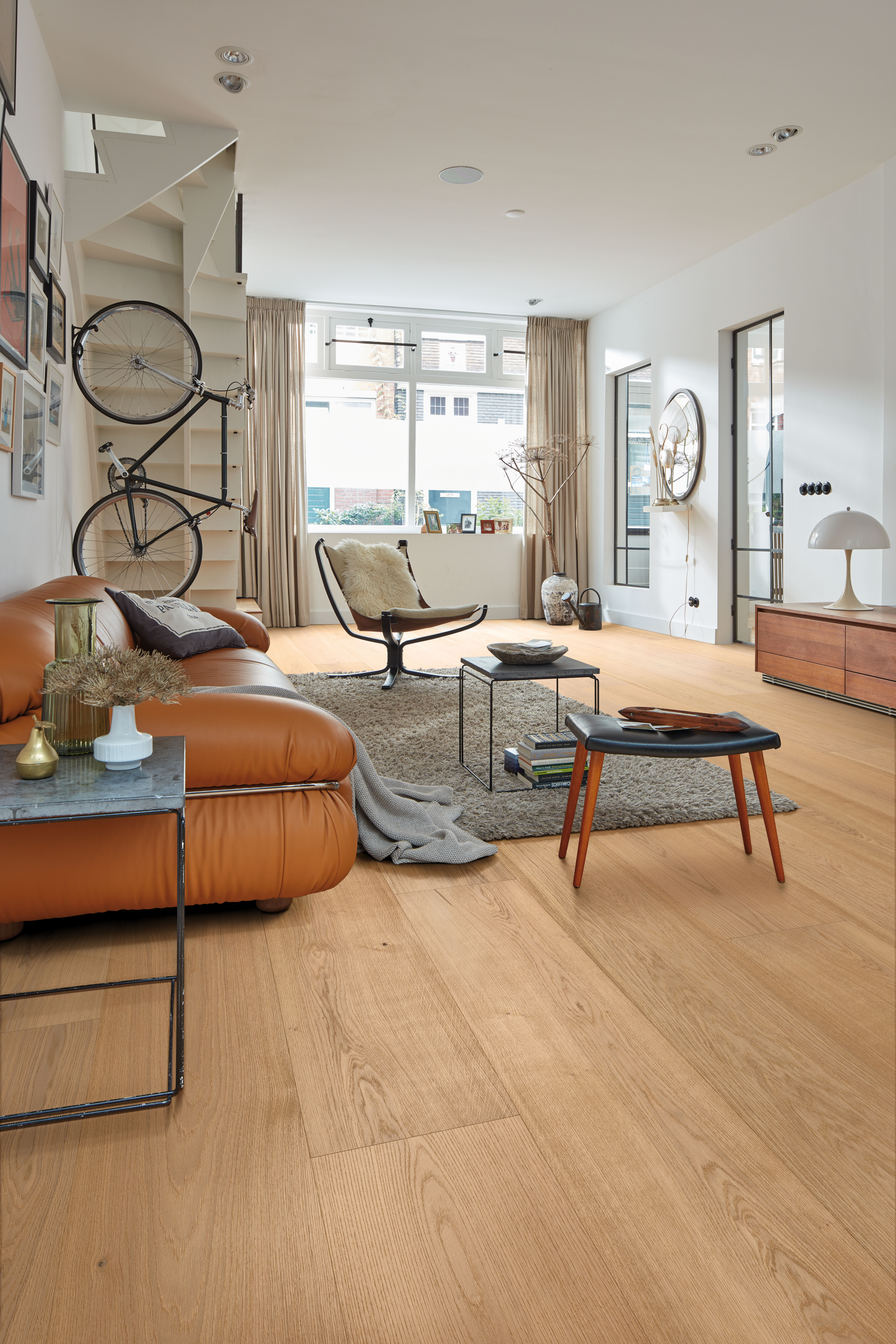 MEISTER Lindura-Holzboden HD 400 Eiche natur hell gebürstet 8918 - ultramattlackiert 5G Dry®