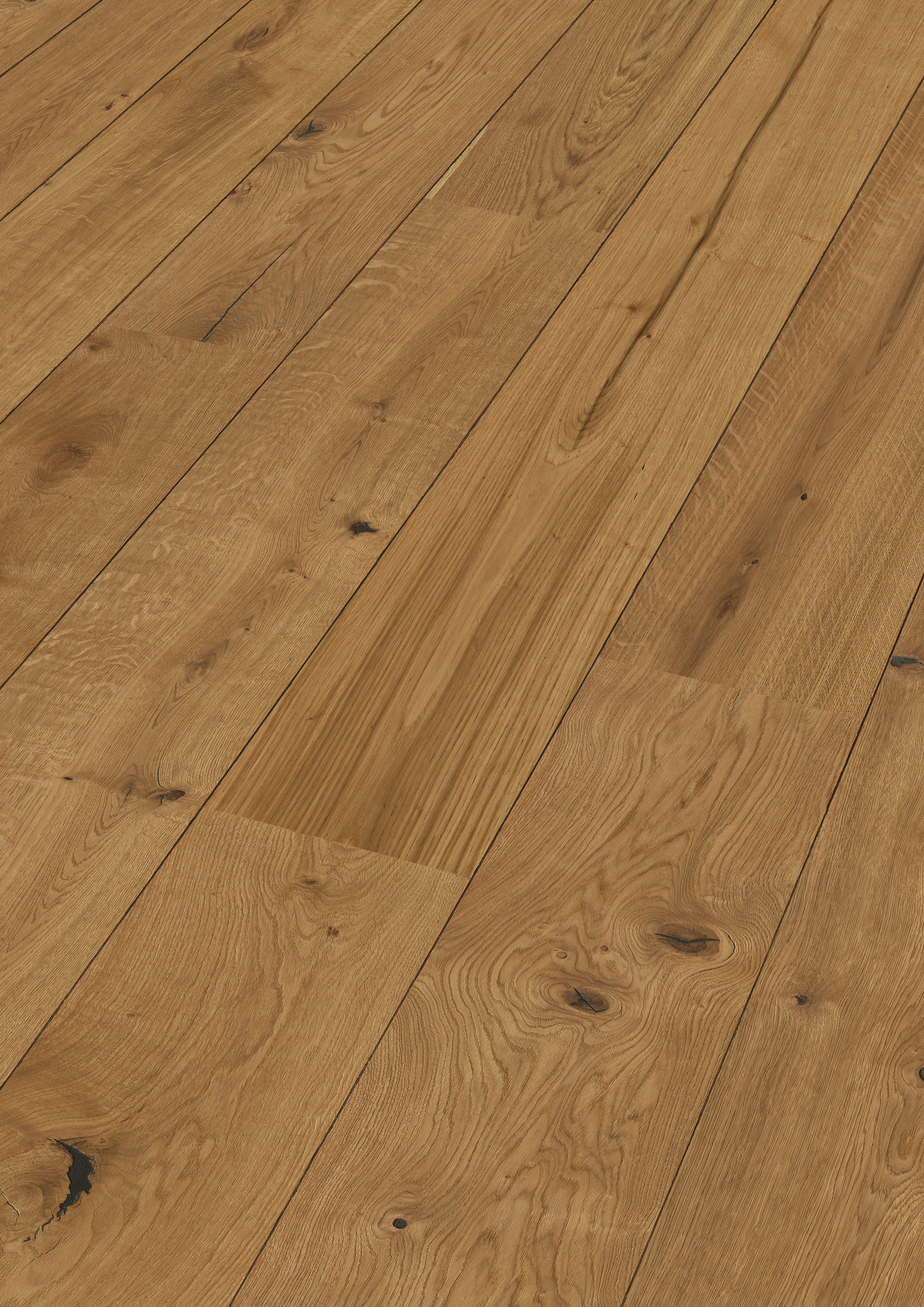 HANDMUSTER MEISTER Lindura-Holzboden HD 400 | naturgeölt Eiche authentic gebürstet 8904 5G Dry®
