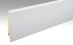 MEISTER Fussleiste Profil 13 PK  Uni weiß glänzend DF 324 - 2380 mm