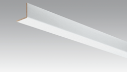 MEISTER Meistercell-ummantelte Profile Winkelleiste groß 2380 x 33 x 3,5 mm 20096 Polar white