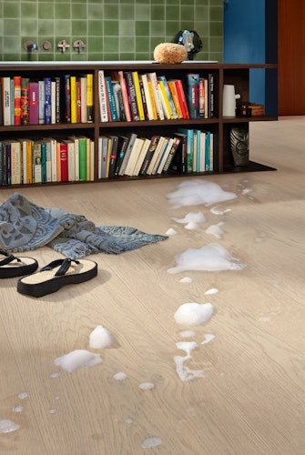 MEISTER Lindura-Holzboden HD 400 lebhaft milchcreme 20228 - ultramattlackiert 5G Dry®