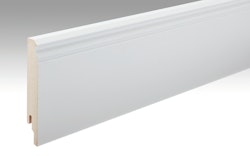 MEISTER Fussleiste Profil 13 PK  Weiß streichfähig DF 2222 - 2380 mm