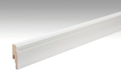 MEISTER Fussleiste Profil 10 PK  Weiß streichfähig DF 2222 - 2380 mm