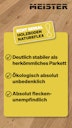 Vorschaubild MEISTER Holzboden Natureflex HD 100 2200 x 210 x 8 mm 20014 Eiche lebhaft cremeweiß gebürstet ultramattlackiert