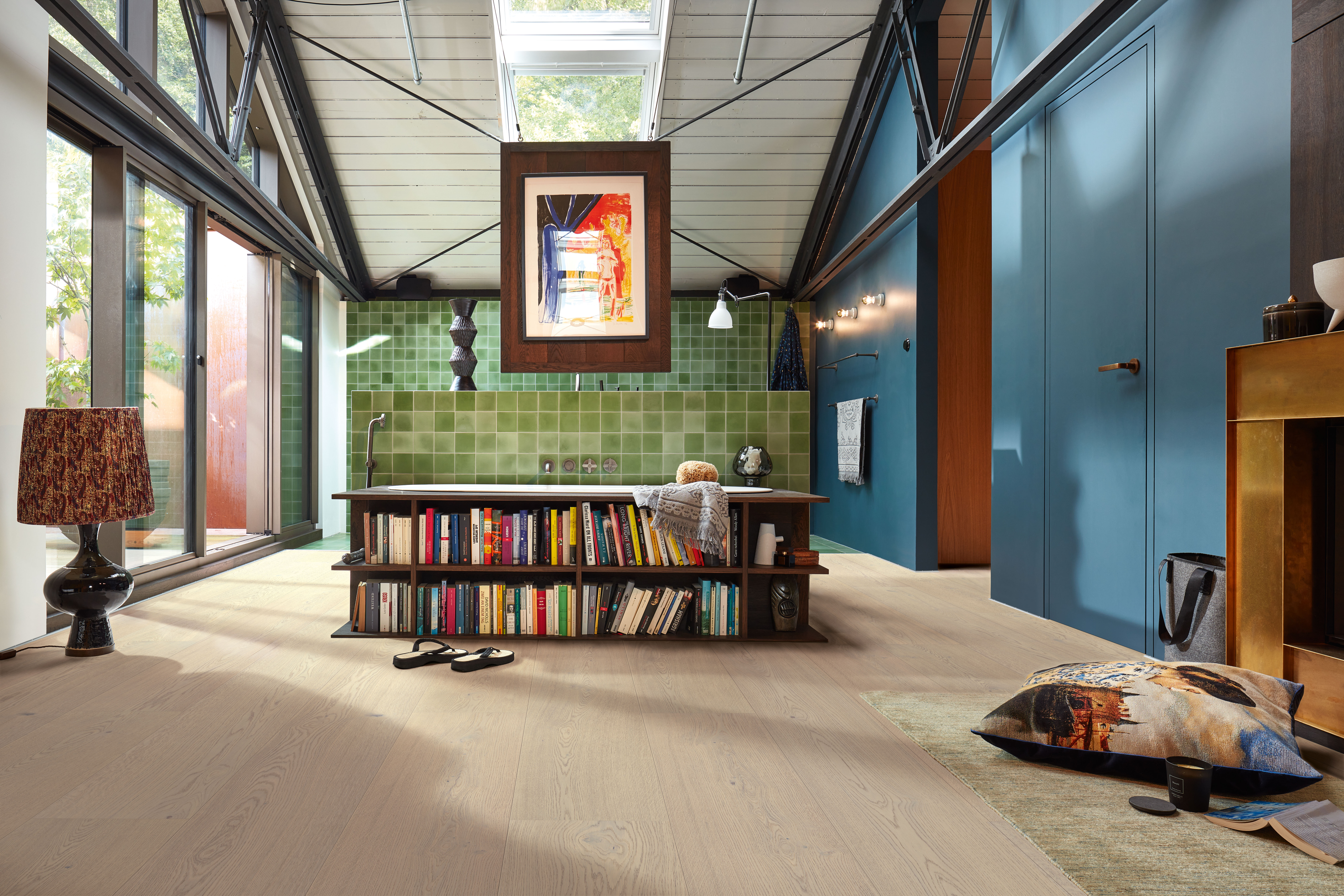 MEISTER Lindura-Holzboden HD 400 lebhaft milchcreme 20228 - ultramattlackiert 5G Dry®