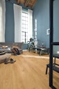 Vorschaubild MEISTER Laminatboden MeisterDesign. laminate LD 250 1288 x 244 x 10 mm 07127 Ufereiche honig Porensynchron-Struktur