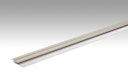 Vorschaubild MEISTER Übergangsprofil Typ 102 (2,5 bis 7 mm) Edelstahl-Oberfläche 340 - 1000 x 30 mm