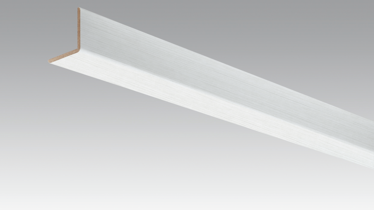 MEISTER Winkelleiste groß 2380 x 33 x 3,5 mm 20127 Silver linings