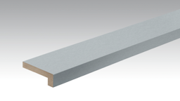 MEISTER Folien-ummantelte Profile Winkelabdeckleiste XL 2380 x 22 x 70 mm 00063 Edelstahl DFZubehörbild