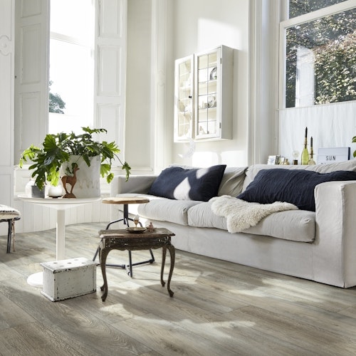 HANDMUSTER MeisterWerke MeisterDesign.flex DD 400 Wildeiche grau 6977-Holznachbildung