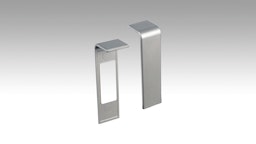 MEISTER Verbindungsstück Fußleiste Profil 15MK/20PK/20PK Aqua (2 Stk./VPE selbstklebend) Edelstahl-Optik 2038 MEISTER Verbindungsstück Fußleiste Profil 15MK/20PK/20PK Aqua (2 Stk./VPE selbstklebend) Edelstahl-Optik 2038Zubehörbild