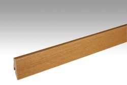 MEISTER Fußleiste Profil 3 PK Eiche kupferbraun 1219 für Lindura-Holzböden - 2380 x 60 x 20 mm