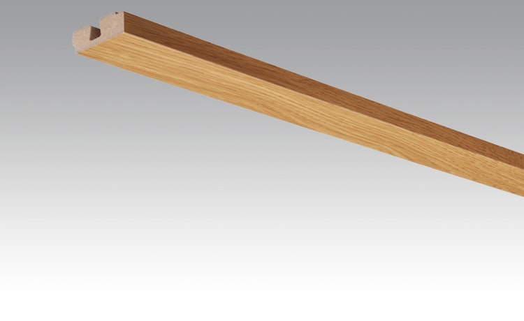 RESTPOSTEN SALE MEISTER Vierkant-Deckenabschlussleiste 15/40 mm Eiche natur 001 - 2380 mm