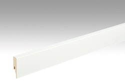 MEISTER Fussleiste Profil 20 PK  Weiß streichfähig DF 2222 - 2380 mm