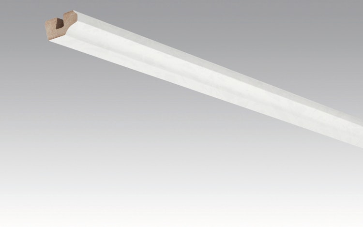 RESTPOSTEN SALE MEISTER Deckenabschlussleiste 19/38 mm Duo Gloss White 4089 - 2380 mm