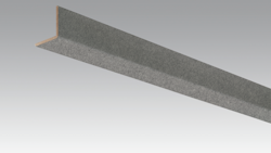 MEISTER Meistercell-ummantelte Profile Winkelleiste groß 2380 x 33 x 3,5 mm 20105 Vlies grau