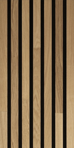 Handmuster Meister Akustikpaneele Acoustic Sense WOOD 2600 x 330 x 13 mm 04310 Eiche natur gebürstet mattlackiert