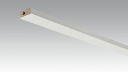 MEISTER Meistercell-ummantelte Profile Vierkant-Deckenabschlussleiste 2380 x 15 x 40 mm 20104 Warm cotton