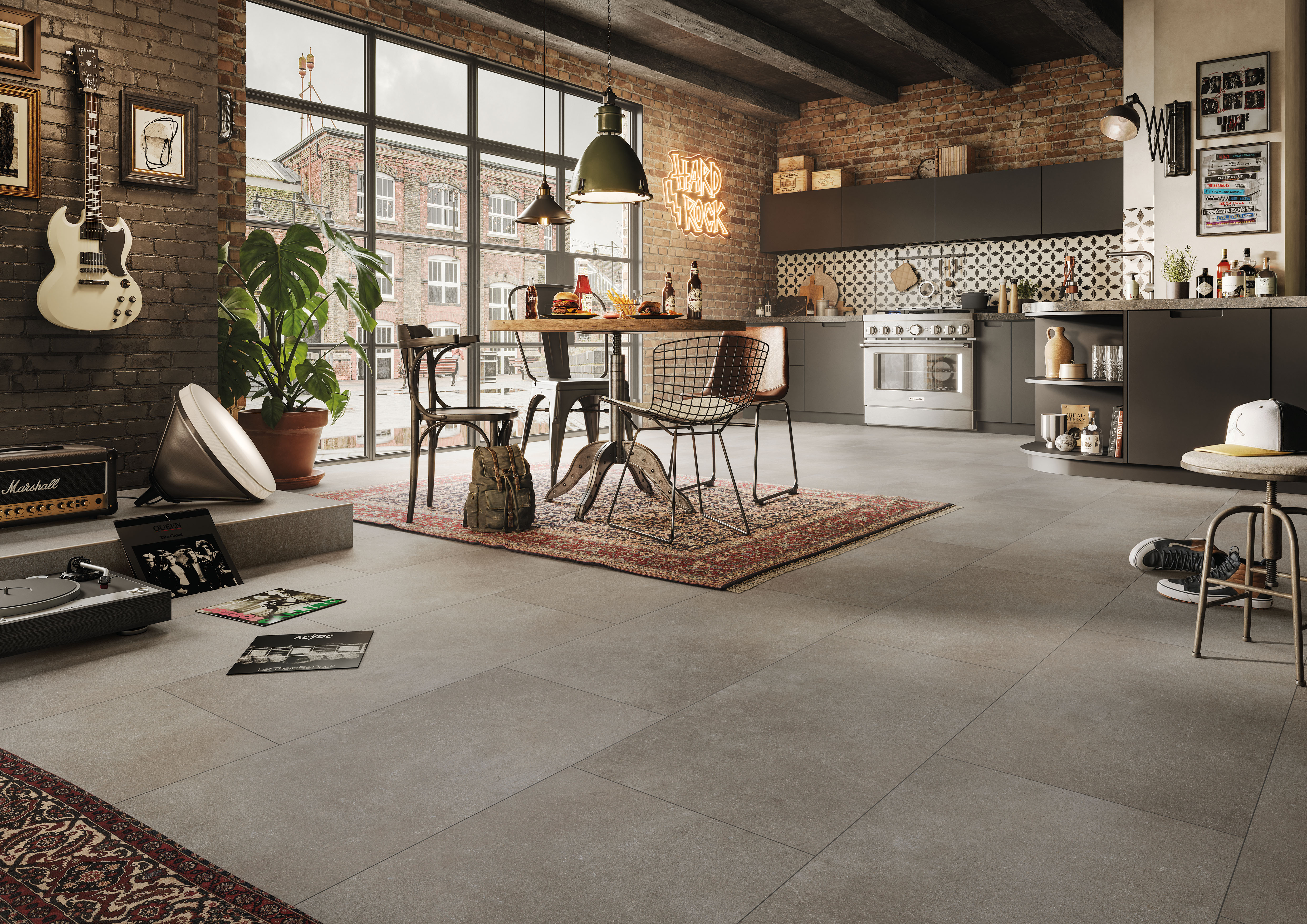 MEISTER Designboden Rigid-Vinyl RB 500 S Industrial Rock 20212 - 914 x 457 x 6 mm