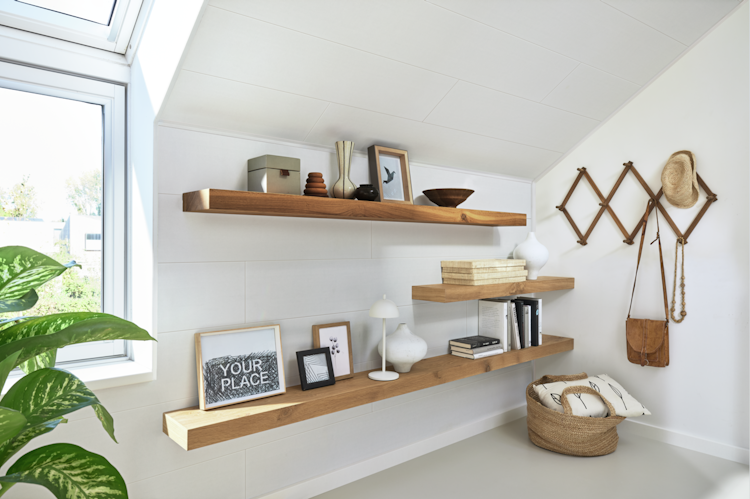 MEISTER Dekorpaneele MeisterPaneele. bocado DP 250 20126 White wall alle Längen