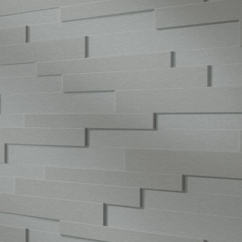 HANDMUSTER MeisterWerke Systempaneele NOVA SP 300 Aluminium-Metallic 4080-Nachbildung