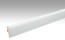 Vorschaubild MEISTER Fussleiste Profil 2 PK  Uni weiß glänzend DF 324 - 2380 mm