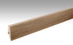 MEISTER Fußleiste Profil 3 PK Eiche cognac rustikal 6256 für Laminatböden - 2380 x 60 x 20 mm