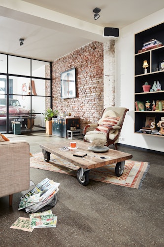 MEISTER Designboden MeisterDesign. comfort DB 600 S  Terrazzo dunkel 6858 - 853 mm