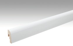 MEISTER Fussleiste Profil 2 PK  Weiß streichfähig DF 2222 - 2380 mm