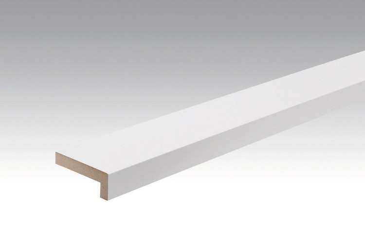 MEISTER Winkelabdeckleiste 22/60 mm  Whiteline 4074 - 2380 mm
