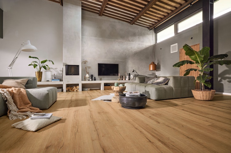 MEISTER Designboden MeisterDesign. comfort DL 600 S 2052 x 219 x 9 mm 7114 Altholzeiche natur Porensynchron-Struktur