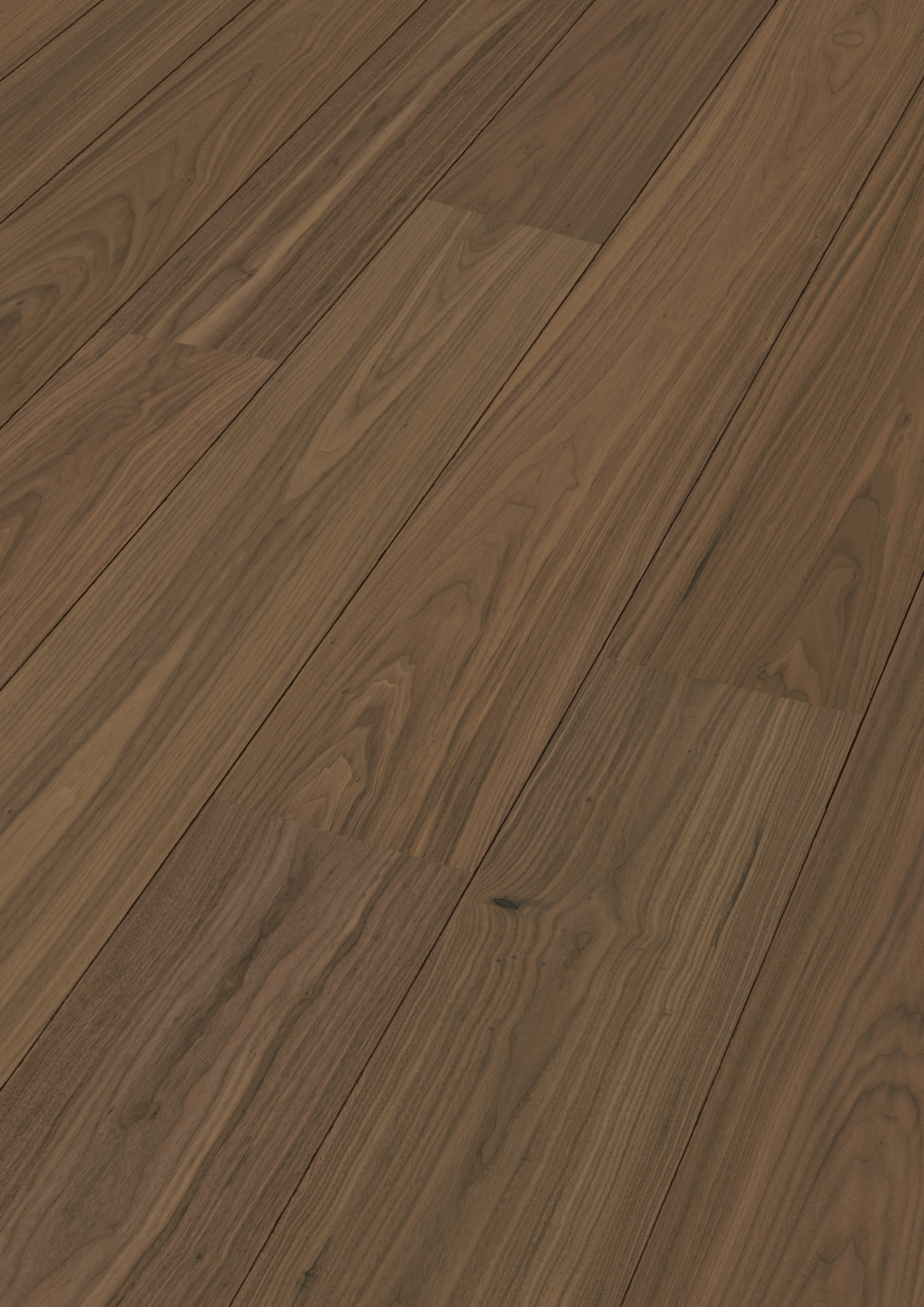 HANDMUSTER MEISTER Lindura-Holzboden HD 400 | ultramattlackiert Nussbaum amerikanisch lebhaft 8912 5G Dry®