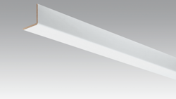 MEISTER Meistercell-ummantelte Profile Winkelleiste groß 2380 x 33 x 3,5 mm 20126 White wall