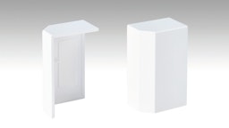MEISTER Endkappen Fußleiste Profil 8PK/18PK (je 1 Stk. L|R / VPE) Weiß 2001 MEISTER Endkappen Fußleiste Profil 8PK/18PK (je 1 Stk. L|R / VPE) Weiß 2001Zubehörbild