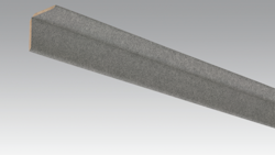 MEISTER Meistercell-ummantelte Profile Faltleiste groß 2380 x 35 x 3,5 mm 20105 Vlies grau