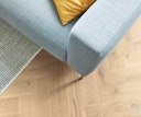 Vorschaubild MEISTER Parkettboden MeisterParkett. longlife PS 500 710 x 142 x 13 mm 9020 Eiche authentic creme gebürstet ultramattlackiert