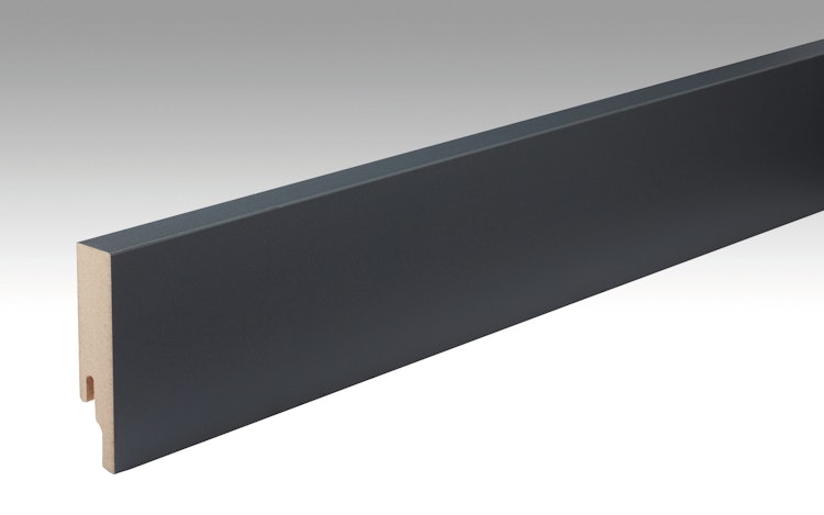 MEISTER Fussleiste Profil 9 PK  Anthrazit DF 059 - 2380 mm