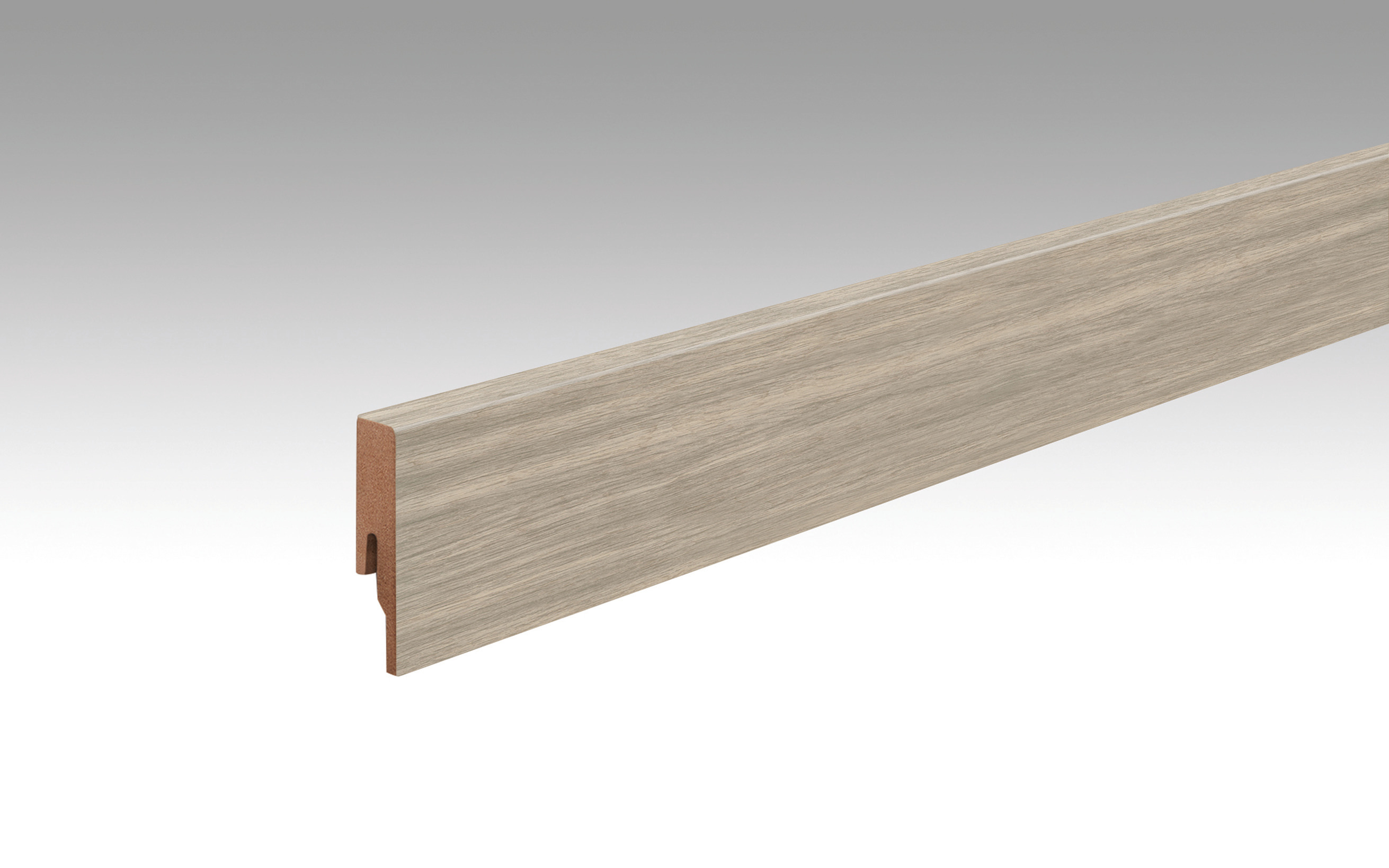 MEISTER Fussleiste Profil 20 PK  Eiche Beach House 7326 1-Stab - 2380 mm