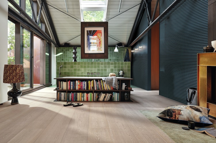 MEISTER Akustikpaneele Acoustic Sense STYLE 2600 x 330 x 20 mm 20119 Cool blue