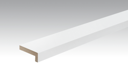 MEISTER Meistercell-ummantelte Profile Winkelabdeckleiste 2380 x 22 x 60 mm 20126 White wall