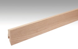 MEISTER Fußleiste Profil 3 PK Eiche weiß Nature 1087 für Parkettböden - 2380 x 60 x 20 mm