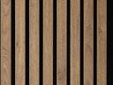 Vorschaubild MEISTER Akustikpaneele Acoustic Sense 2600 x 330 x 20 mm 7031 Eiche terrabraun