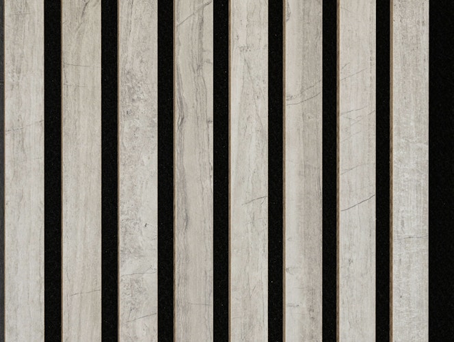 MEISTER Akustikpaneele Acoustic Sense 2600 x 330 x 20 mm 7035 Gravel Stone