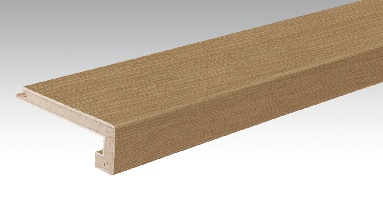 MEISTER Treppenkante Parkett U-Profil 2150 x 13 mm 9029 Eiche authentic greige naturgeölt