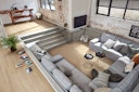 Vorschaubild MEISTER Laminatboden MeisterDesign. laminate LD 250 1288 x 244 x 10 mm 07122 Felseneiche sand Porensynchron-Struktur