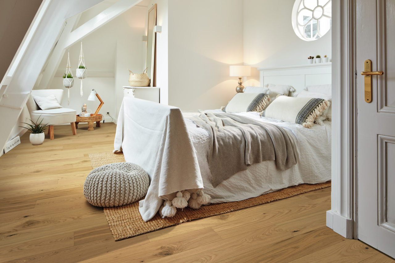 HANDMUSTER MEISTER Parkettboden MeisterParkett. longlife Eiche vital gebürstet 20010 ultramattlackiert